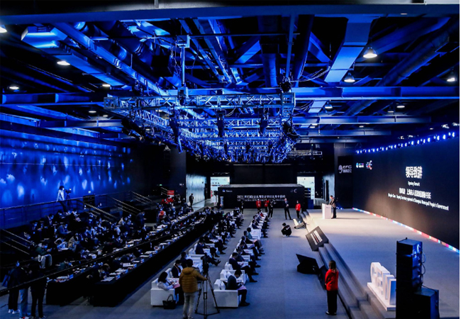 conference stage AV system