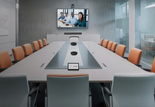 meeting room PTZ camera wireless microphone