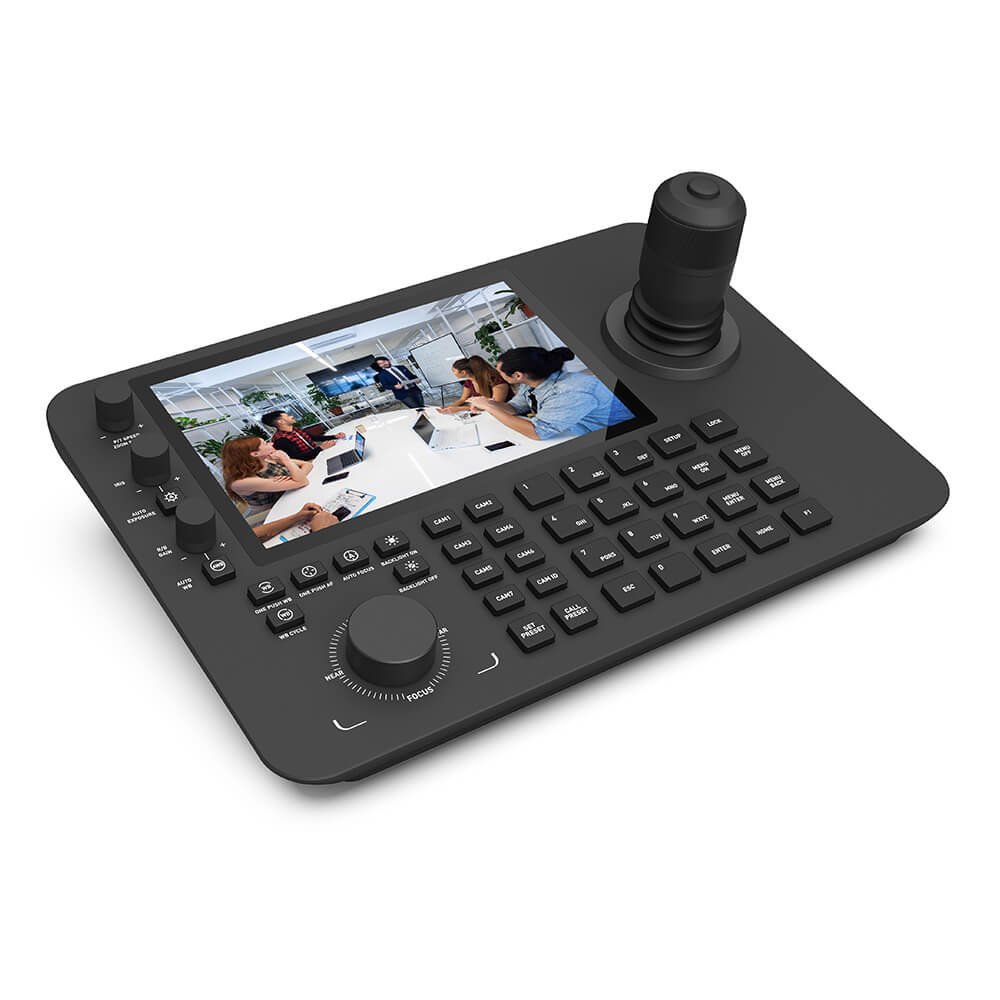 PTZ controller with multi-channel